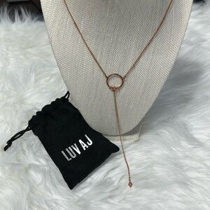 Luv AJ flower plunge necklace